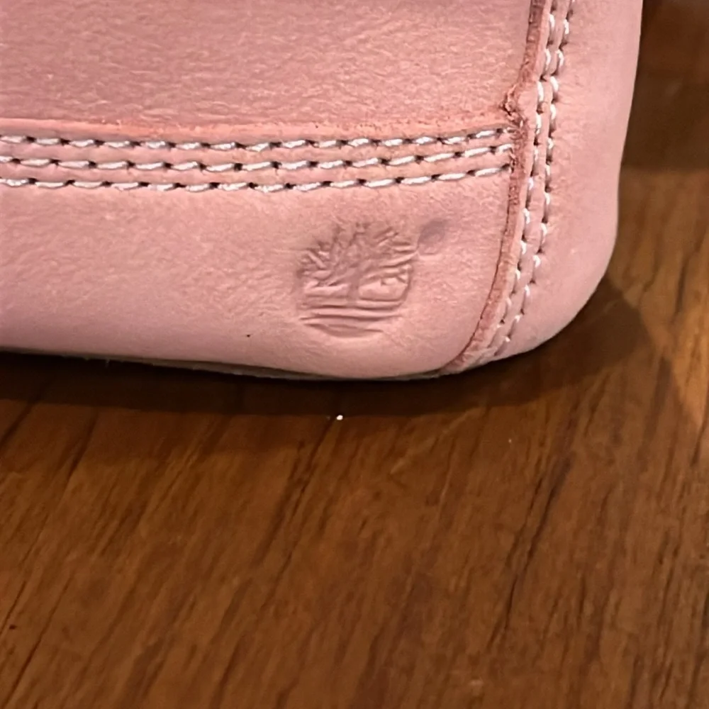 Timberland Infant Baby Crib Booties Boots Crib Shoes Girls Size 1 - 3/6 Months
